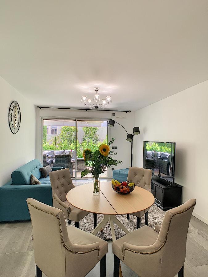 Palm Beach Apartment With A Pool In The Residence Cannes Eksteriør billede